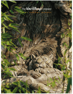 Disney 1997 Annual Report - Dip&ograve;sit Digital de Documents de la UAB