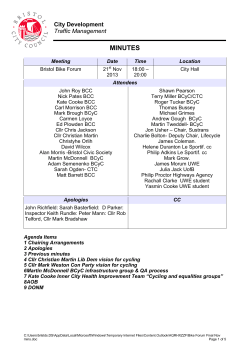 minutes - Bristol City Council