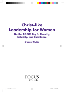 Christ-like Leadership for Women