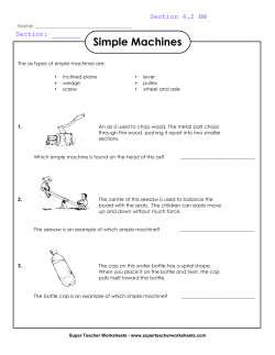 Simple Machines
