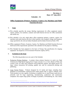 Schedule 16 &ndash; Office equipment`s