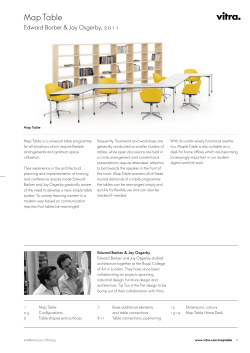 Map Table - JEB Furniture Solutions