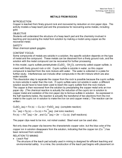 Metal from Rocks - Nevada Mining Association