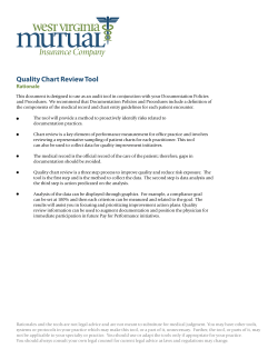 Quality Chart Review Tool