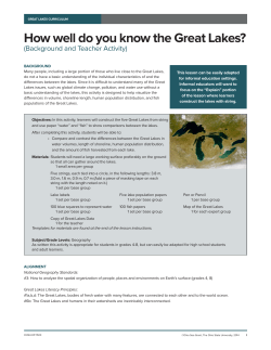 How well do you know the Great Lakes?