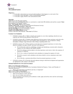 Lesson Plan - National Constitution Center