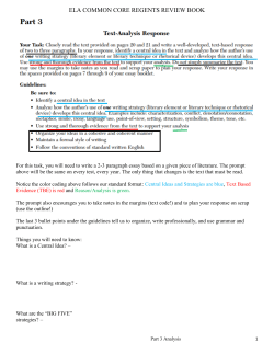 ELA COMMON CORE REGENTS REVIEW BOOK