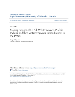 Making Savages of Us All: White Women, Pueblo Indians, and the