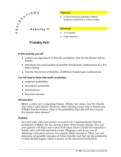 Probably Not! - TI Education