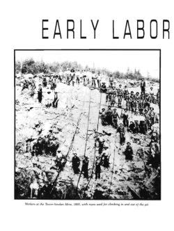 Early labor strife on Minnesota`s mining frontier 1882