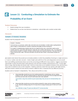 Lesson 11 - EngageNY