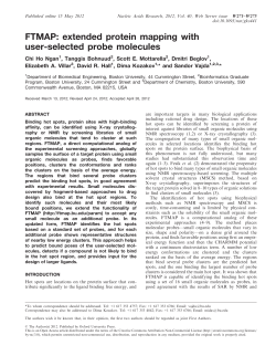 FTMAP: extended protein mapping with user
