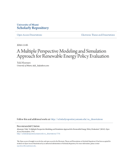A Multiple Perspective Modeling and Simulation Approach for