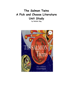 The Salmon Twins Pick and Choose Unit Study
