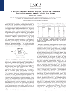 A Nonmetal Catalyst for Molecular Hydrogen Activation with