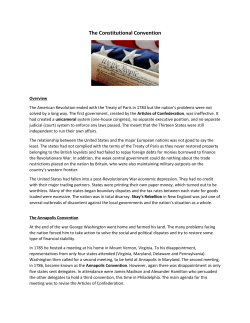 The Constitutional Convention