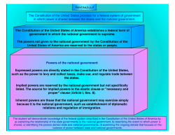 The Constitution of the United States provides for a federal system of