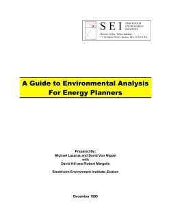 PDF - Stockholm Environment Institute