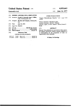 Dimeric anhydro-vinca derivatives