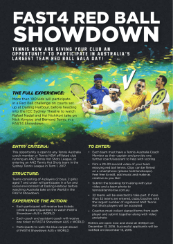49267 tnsw fast4 promotional flyer and entry form