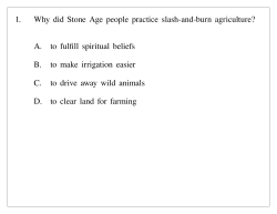 World Review Quiz #1