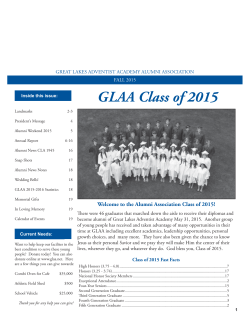 Thank You! - Great Lakes Adventist Academy