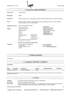 Laguna Clay Company www.Lagunaclay.com1-800