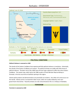 Barbados - OVERVIEW - USF Education Abroad