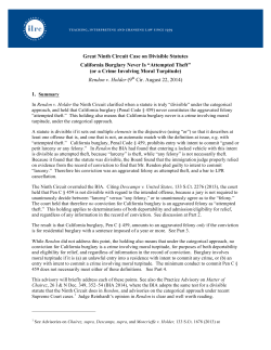Great Ninth Circuit Case on Divisible Statutes California