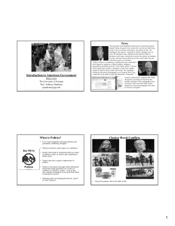 The Logic of Collective Action - SPIA UGA