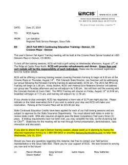 RURAL COMMUNITY INSURANCE SERVICES