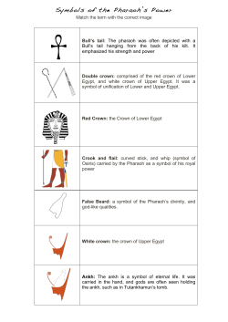 Symbols of the Pharaoh`s Power