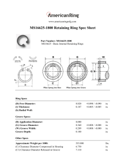 MS16625-1800 Retaining Ring Spec Sheet