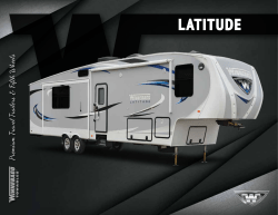 2016 Winnebago Latitude Brochure 1