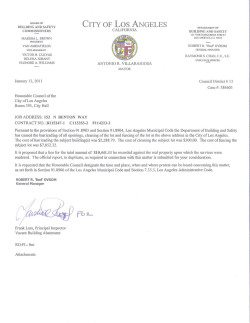 City Clerk Internet Site