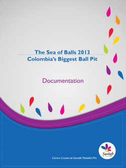 Sea of Balls 2013 Mar de Pelotas 2013