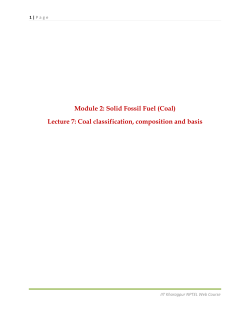 Solid Fossil Fuel (Coal)