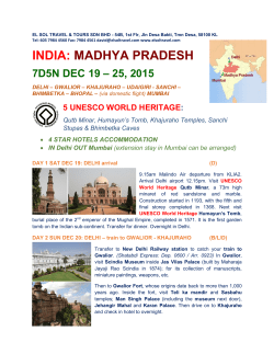 INDIA: MADHYA PRADESH