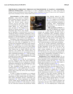 PERCHLORATE FORMATION THROUGH ELECTROCHEMISTRY