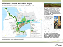 The Greater Golden Horseshoe Region