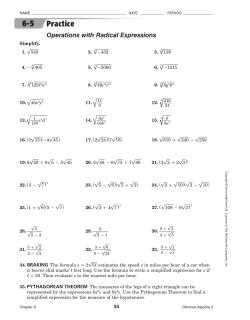 6-5 Practice