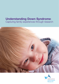 Understanding Down Syndrome