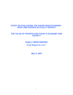 study on evaluating the knowledge economy