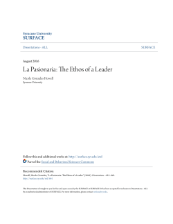 La Pasionaria: The Ethos of a Leader - SUrface