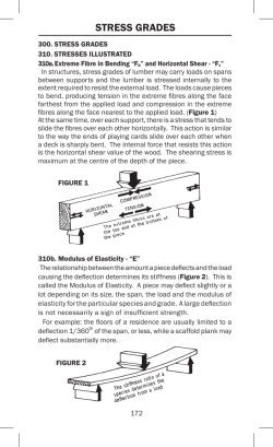 Section 8-9) Stress Grades and Measurements &ndash; Paras. 300-360
