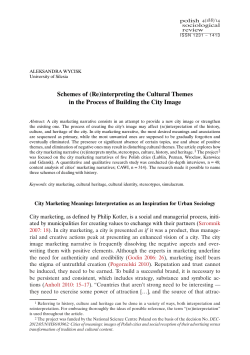 Schemes of (Re)interpreting the Cultural Themes in the Process of