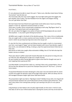 Halco Lures, Abrolhos Island Game Fishing Tournamen