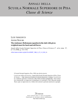 The stationary Boltzmann equation in the slab with given weighted