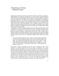 3 Signifying in African - National Council of Teachers of English