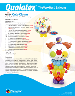 Cute Clown - The Qualatex Event